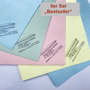5er-Set Kaltwassertücher - Bestseller