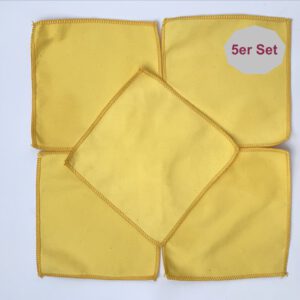 5er Set Premium-Brillenputztuch von HRCullmann®